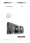 Philips FWM15 MP3 Mini Hi-Fi System