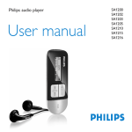 Philips SA1215 1GB* Flash audio player