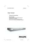 Philips DVP3015K Karaoke DVD Player