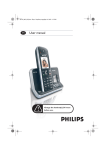Philips Cordless phone answer machine SE7351B