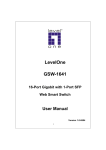 LevelOne GSW-1641