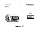 Philips AJ3915B CD Clock Radio