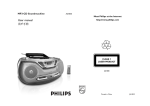 Philips AZ1830 MP3 CD Soundmachine