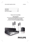 Philips HTS4750 DivX Ultra DVD Home Theater System