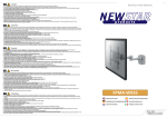 Newstar FPMA-W935 flat panel wall mount