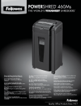 Fellowes Powershred 460Ms