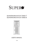 Supermicro SuperServer 7045A-T, Beige