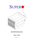 Supermicro CSE-M35TQ SATA Mobile Rack, Beige
