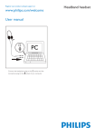 Philips PC Headset SHM3300