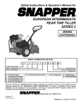 Operator`s Manual & Safety Instruction