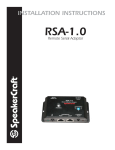 RSA-1.0 Installation Instructions.indd