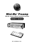 Mini-Mo` Preamp - Pdfstream.manualsonline.com