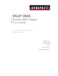 SNAP DMX - Electronics Datasheets