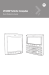 VC5090 Vehicle Computer Quick Reference Guide