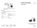 KP 6 Keypad Remote - Extron Electronics