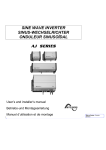 sine wave inverter sinus-wechselrichter onduleur sinusoïdal aj series