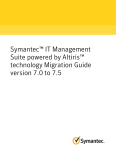 Symantec™ IT Management Suite powered by Altiris™ technology