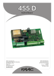 FAAC Model 400 Series (English)