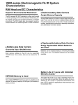 V600-series Electromagnetic FA ID System Characteristics