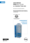 Mounting and commissioning guidelines