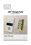 2N SingleTalk - 2N Telekomunikace