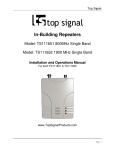 Top Signal TS111651 TS111652 Manual