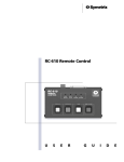 RC-610 Remote Control