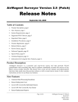 Release Notes