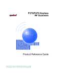 P370/P470 Keyless RF Scanners Product