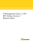 IT Management Suite 7.1 SP2 MP1 Rollup Version 7 Release Notes