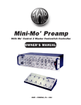 Mini-Mo` Preamp With Mo` Control 2 Master Footswitch