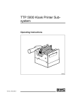 TTP 5000 Kiosk Printer Sub