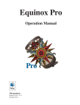 Equinox Pro or manually