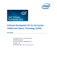 Software Development Kit for the System Visible Event Nexus