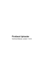 Technical manual for Firstbeat Uploader