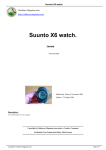 Suunto X6 watch.