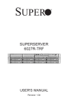SUPERSERVER 6027R-TRF