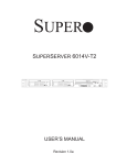SuperMicro SuperServer 6014V-T2