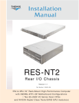 RES-NT2 Installation Manual
