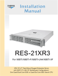 RES-21XR3 Installation Manual