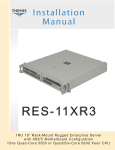 RES-11XR3 Installation Manual