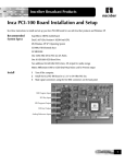 Inca PCI-100 install.fm