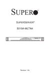 5018A-MLTN4 - Supermicro