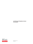Sun ZFS Storage 7x20 Appliance Customer Service Manual