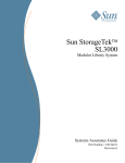 Sun StorageTek SL3000 Modular Library System Systems