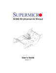 SC846 X9 Universal Air Shroud Users Guide_1.0.book