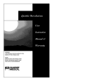 Sunrise Medical - Quickie Revolution User`s Manual