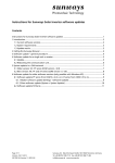 Instructions for Sunways Solar Inverter software