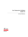 Sun Datacenter InfiniBand Switch 72 Command Reference