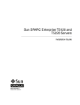 Sun SPARC Enterprise T5120 and T5220 Servers Installation Guide